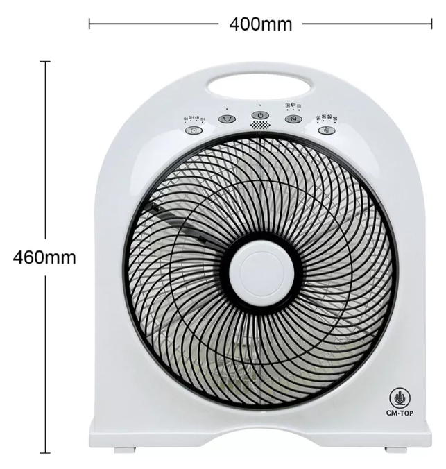 Ventilador De Piso Portátil 4 Velocidades Control Remoto VEN16